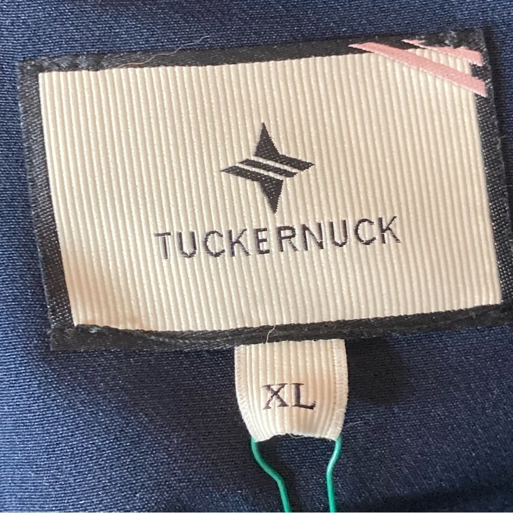 Tuckernuck Faye Bow Blouse Top-Navy-Women’s XXS & XL-Preppy-Feminine-Modest-NEW - Picture 7 of 16